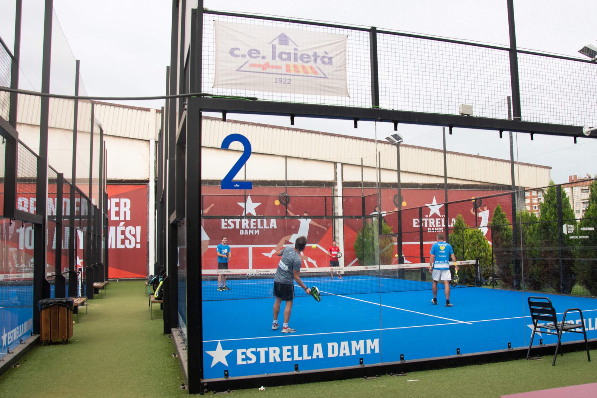 Photo de la salle de sport Club Esportiu Laietà à Carrer Pintor Ribalta, 2, Bajo (restaurante, Les Corts, 08028 Barcelona, España